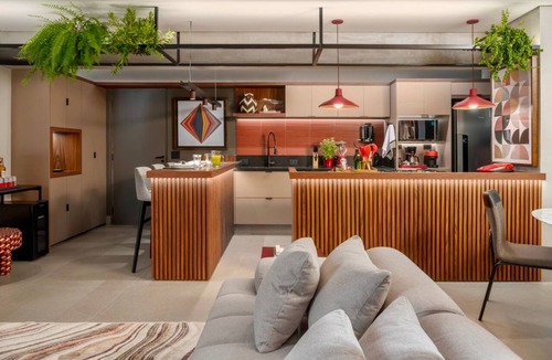 Cerqueira Cesar Apartment | Flat de 100m2 com Serviço de Camareira