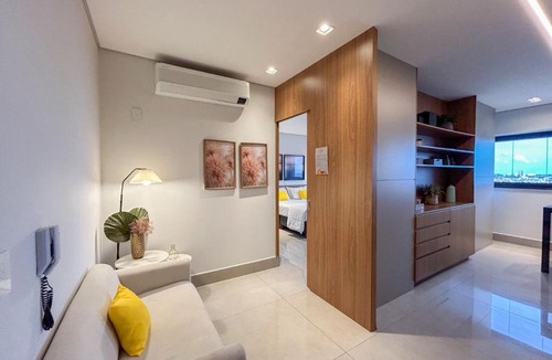 Jardim dos Estados Apartment | Flat de Luxo c/Quarto Privativo 21º Andar Vertigo