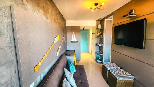 Smin Apartment | Flat Decoração Náutica c/vista Lago Paranoá