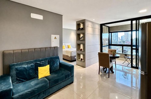 Jardim dos Estados Apartment | Flat Elegante, Confortável e Com Uma Bela Vista
