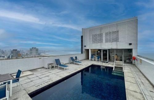 Pompeia Apartment | flat em Santos quadra da praia
