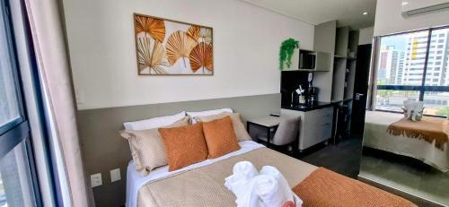 Tambau Apartment | Flat em Tambaú a 450m da Praia - Piscina na Cobertura - Move Tambaú