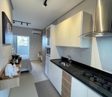 Jardim Palmeiras Apartment | Flat Executivo, Moderno e Aconchegante - Ahava Stays