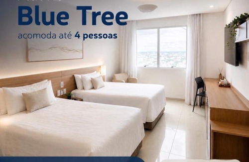 Adrianopolis Hotel | Flat hotel Blue tree no adrianopolis Até 4 pessoas