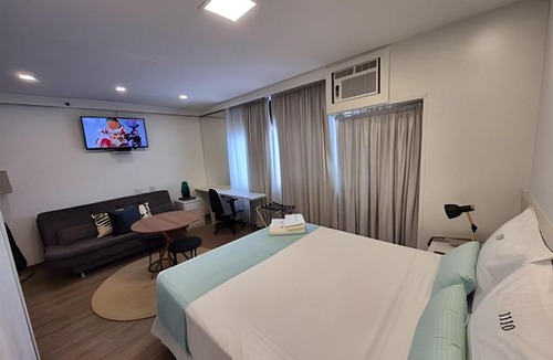 Vila Clementino Hotel | Flat Hotel Vila Mariana (Apto 1110)
