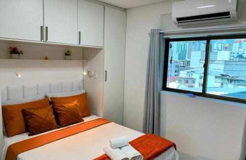 Centro Apartment | Flat Maria Apê um charme bem no Centro de JF- Ar Cond - Garagem WiFi