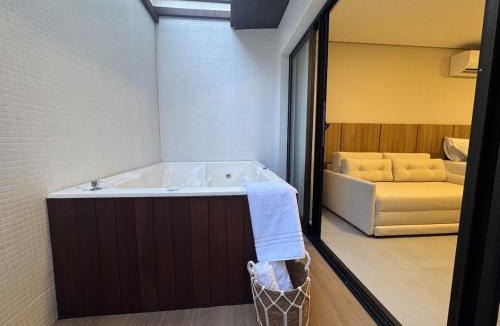 Jardim Oceania Apartment | Flat Pé na Areia Get Sense Beira-Mar - GS