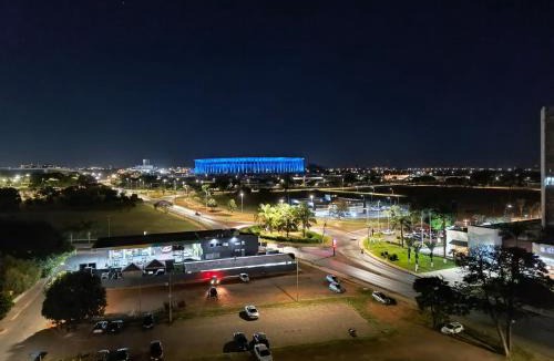 Setor Hoteleiro Norte Hotel | Flat particular com varanda, garagem e wi-fi no Hotel Grand Mercure