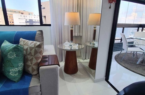 Boa Viagem Apartment | Flat Portal dos Mares Comfort and Security/View to the Sea.