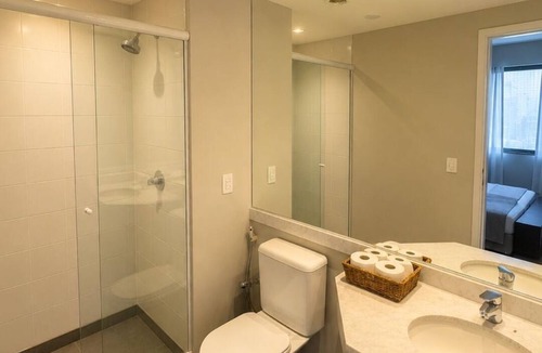 Zona Leste Hotel | Flat Premium no Meliá Tatuapé com piscina , academia e garagem