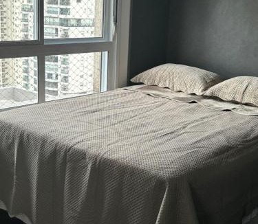 Campo Belo Apartment | Flat SP,43m2 19th andar vista verde com piscina aquecida
