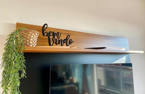 Simoes Lopes Apartment | Flat Xavante no Centro Com Garagem, Vista e Mobilia