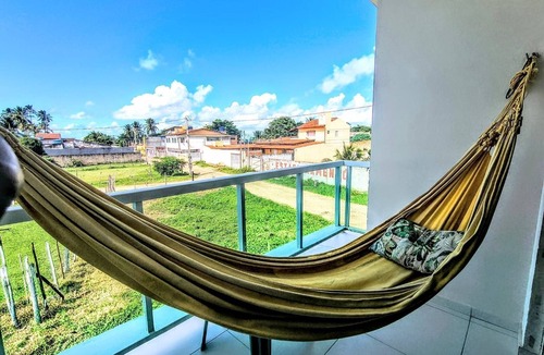Barra Grande Apartment | Flats Mar'Bella com Varanda para Relaxar e Praia para Curtir, Garagem Privado e ArCond