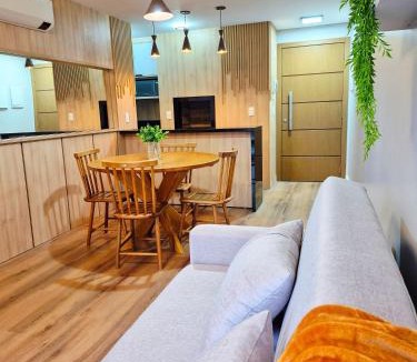 Carniel Apartment | Follow Gramado - Fantastic 2-bedroom with a little square