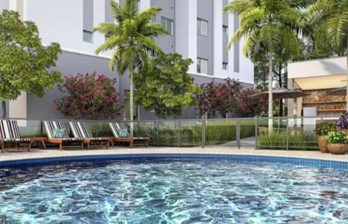 Barretos Apartment | Furnished Apartment, Pool and Garage