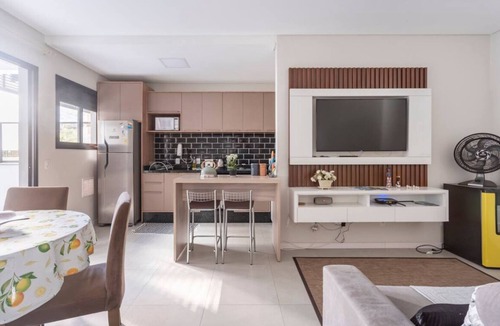 Governador Celso Ramos Apartment | Garden apartment in Praia de Palmas