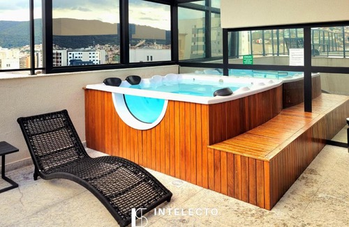 Regiao Urbana Homogenea X Apartment | Go 1797 Central, Jacuzzi, Academia, AC, Vista Top