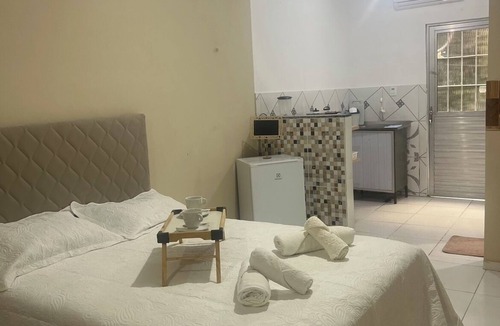 Canudos Apartment | Gorgeous 1 bedroom studio with AC in vibrant Belém