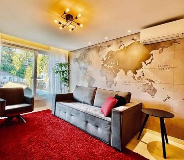 Floresta House | Gramado Haus – Apartamento de 2 quartos com 1 suíte no centro de Gramado