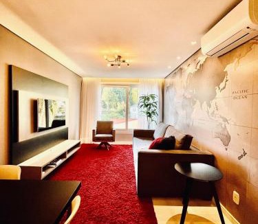 Floresta House | Gramado Haus – Apartamento de 2 quartos com 1 suíte no centro de Gramado