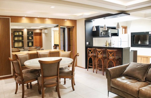 Dutra Apartment | Gramado Penthouse Apartment 16- 4Dorm Deluxe Modern Air-conditioned !