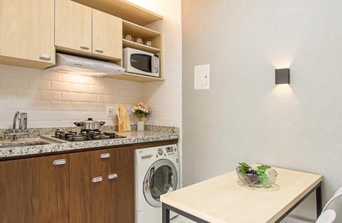 Plano Piloto Apartment | Green Park 07 A - Studio Premium - Garagem Free - 7 min da Esplanada - By Hospede Fácil