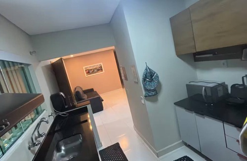 Mongagua House | Heated pool, children's trampoline, quiet beach 5 minutes away and peace and quiet.