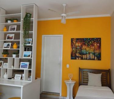 Cunha Apartment | Hospedagem Quarto Chic centro Cunha