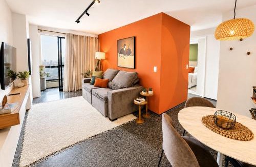 Praia de Iracema Apartment | Hosts BR - Condomínio com Rooftop e Vista Mar