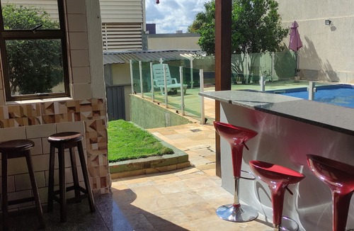 Novo Eldorado House | House in Eldorado Contagem with heated pool and sauna
