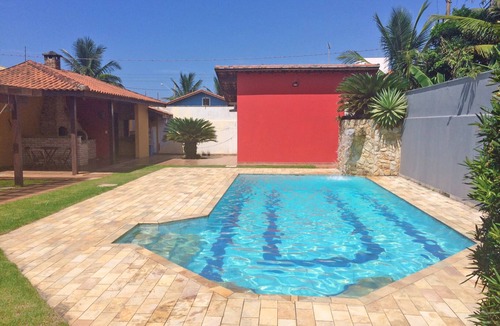 Itanhaem House | House on Itanhaém Beach! Feet in the Sand!