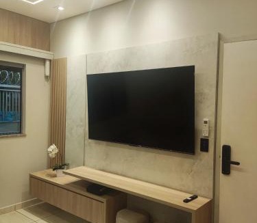 Presidente Prudente House | House with Super King and 65 TV and big screen