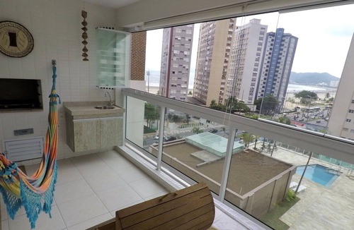 Itarare Apartment | IN SANTOS, LEISURE AND COMFORT WITH A VIEW TO THE SEA !!