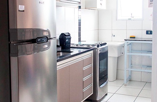 Centro Apartment | Incrível Apto com piscina e churrasq em Ubatuba/SP