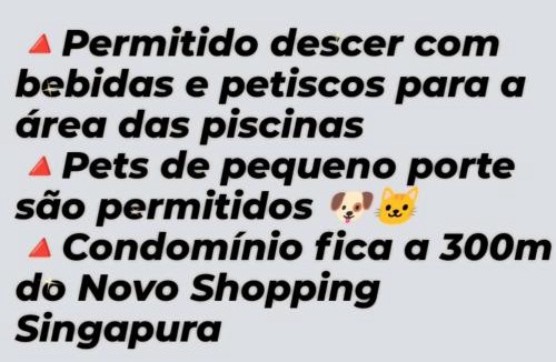 Do Turista Apartment | Jardins das Thermas - Caldas Novas Vista para piscina