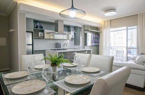 Centro Apartment | JSD73 - Churrasqueira, Sacada, 3 Dorm, Climatizado