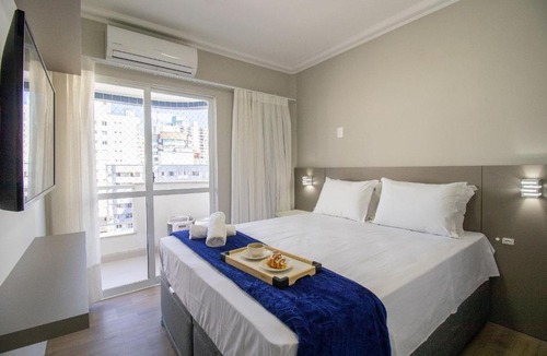 Centro Apartment | JSD73 - Churrasqueira, Sacada, 3 Dorm, Climatizado