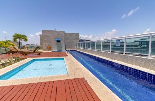 Jatiuca Apartment | JTR Beira Mar I Apto 3 quartos I Piscina I Garagem I Churrasqueira