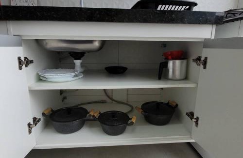Estufa II Apartment | Kitnet com Ar Condicionado