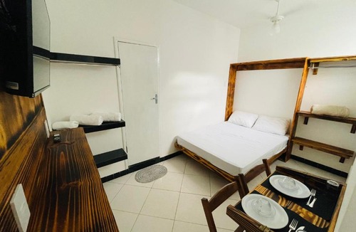 Caratinga Apartment | Kitnet encantadora, equipada, conforto no centro