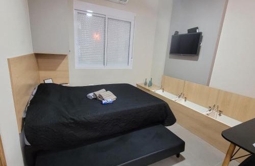 Ponta da Praia Apartment | Kitnet Ponta da Praia, Santos