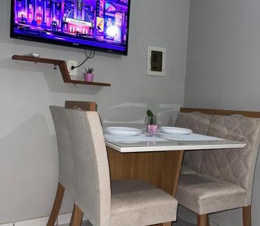 Paraviana Apartment | Kitnet with pool, garage and great location