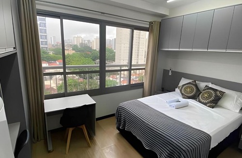 Vila Clementino Apartment | L81 Studio V. Mariana|600m Metrô|Ar Cond.