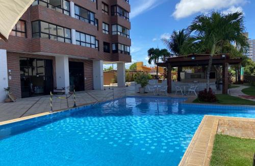 Conjunto ALAGAMAR Apartment | Laccurti Studios - 2 Suítes - Piscina, Academia & Mini Conveniência