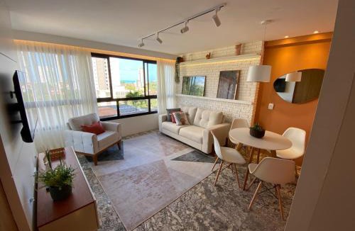 Conjunto ALAGAMAR Apartment | Laccurti Studios - 2 Suítes - Piscina, Academia & Mini Conveniência