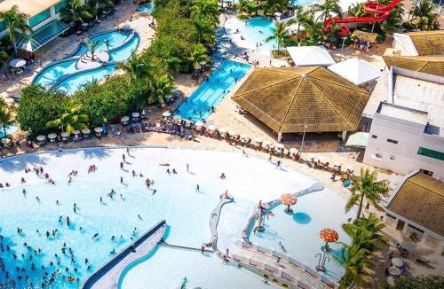 Jardim Paraiso Apartment | Lacqua Diroma 1 Jardins Acqua Park 24 Horas Incluso