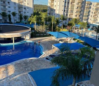 Setor Lagoa Quente Apartment | Lagoa Quente Flat Service - 310-C - Caldas Novas GO