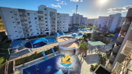 Setor Lagoa Quente Apartment | Lagoa Quente Flat Service - 205-B - Caldas Novas GO