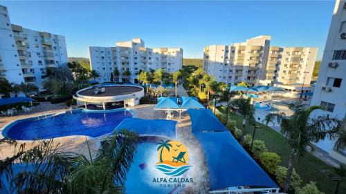 Setor Lagoa Quente Apartment | Lagoa Quente Flat Service - 205-B - Caldas Novas GO