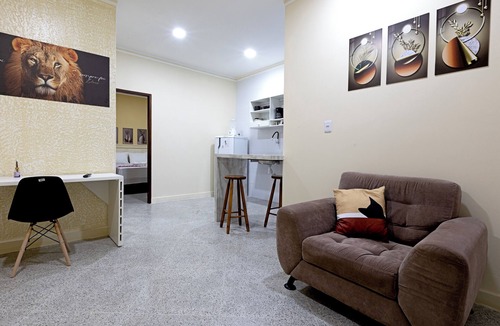 Atalaia Apartment | Laize & Lucas Residential Building - Apartment 101 - One bedroom with garage, Atalaia Beach